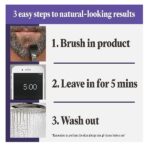 Just for Men Touch of Gray Hair Color Mustache and Beard Color, 54.4g - Light to Medium Brown - Image 2