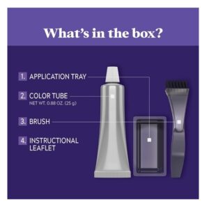 Just for Men Touch of Gray Hair Color Mustache and Beard Color, 54.4g - Light to Medium Brown - Image 3