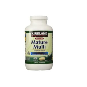 Kirkland Adult 50+ Mature Multi Vitamins & Minerals, 400 Tablets - Image 1