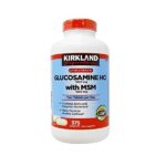 Kirkland Signature Extra Strength Glucosamine Hci 1500Mg, With Msm 1500 Mg, Pack of 375-Count Tablets - Image 4