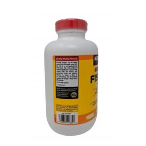 Kirkland Signature Natural Fish Oil Concentrate with Omega-3 Fatty Acids, 400 Softgels, 1000mg - Image 3