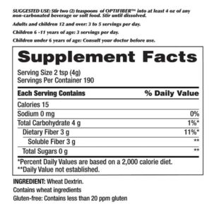 Kirkland Signature OPTIFIBER, 25.6 Ounces - Image 2