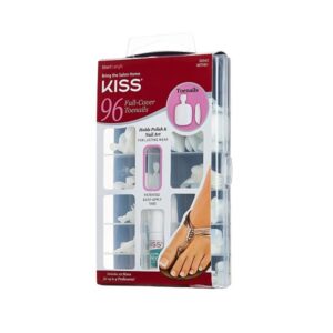 Kiss 96 Full Cover Toenails (2 Pack) - Image 2