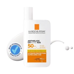 La Roche-Posay Anthelios UVMune 400 SPF 50+ Invisible Fluid Water + Sweat Resistant, 50ml - Image 1
