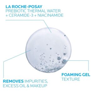 La Roche-Posay Toleriane Face Wash Cleanser, Purifying Foaming Cleanser for Normal Oily & Sensitive Skin, 6.76 Fl Oz - Image 3