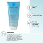 La Roche-Posay Toleriane Face Wash Cleanser, Purifying Foaming Cleanser for Normal Oily & Sensitive Skin, 6.76 Fl Oz - Image 7