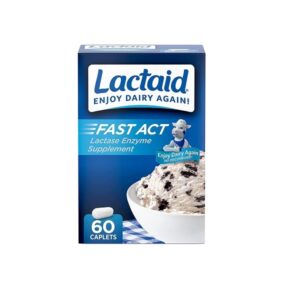 Lactaid Fast Act Caplets, 60 Count - Image 1