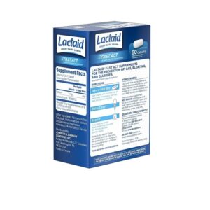 Lactaid Fast Act Caplets, 60 Count - Image 12