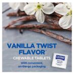 Lactaid Fast Act Lactase Enzyme Supplement, Chewable Tablet, Vanilla Twist, 60 Count - Image 3