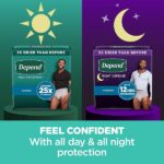 Large, 28: Depend Fit-Flex Incontinence Underwear For Men, Maximum Absorbency, L, Gray, 28 Count (Packaging May Vary) - Image 4