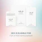Lelo Hex The Re-Engineered Luxury Condoms With Unique Hexagonal Structure, 12 Count - Image 4