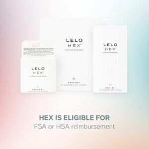 Lelo Hex The Re-Engineered Luxury Condoms With Unique Hexagonal Structure, 12 Count - Image 4