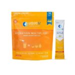 Liquid I.V. Liquid Hydration Multiplier + Immune Support, Easy Open Packets, Natural Tangerine Flavor (14 Count)