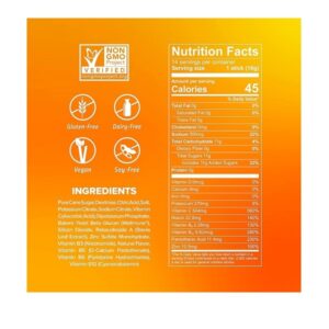 Liquid I.V. Liquid Hydration Multiplier + Immune Support, Easy Open Packets, Natural Tangerine Flavor (14 Count) - Image 4