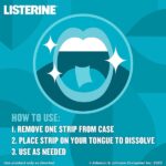Listerine Breath Strips 3 - 24 Strip Packs [72 Strips] - 9 Cubic Feet - Image 2