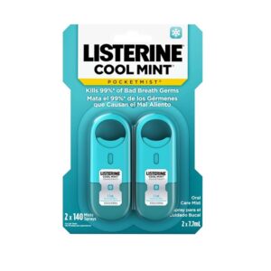 Listerine Pocketmist Cool Mint,Pack of 2 Count - Image 1