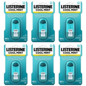 Listerine Pocketmist Oral Care Mist, Cool Mint, 0.26 Fluid Ounce (Pack of 6) - Image 1