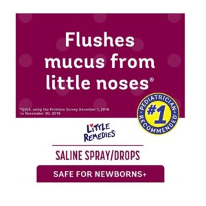 Little Remedies Saline Spray/Drops for Noses, 0.5 fl oz - Image 2