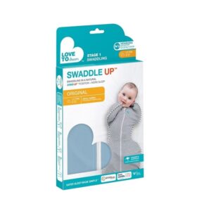 Love To Dream Swaddle UP 1.0 TOG, Dusty Blue, Small, 8-13 lbs., Dramatically Better Sleep, Allow Baby to Sleep in Their Preferred arms up Position for self-Soothing, snug fit Calms Startle Reflex - Image 4