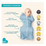 Love To Dream Swaddle UP 1.0 TOG, Dusty Blue, Small, 8-13 lbs., Dramatically Better Sleep, Allow Baby to Sleep in Their Preferred arms up Position for self-Soothing, snug fit Calms Startle Reflex - Image 6