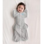 Love To Dream Swaddle UP Original 1.0 TOG, Gray, Medium, 13-18.5 lbs - Image 2