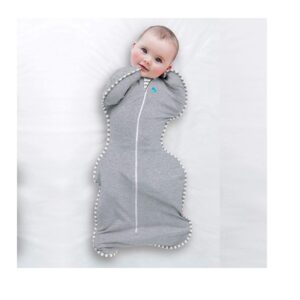 Love To Dream Swaddle UP Original 1.0 TOG, Gray, Small, 8-13 lbs. - Image 2