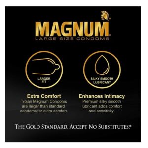 Magnum Bareskin 10 Pack Condoms by Trojan - Image 3