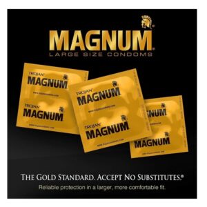 Magnum Bareskin 10 Pack Condoms by Trojan - Image 4