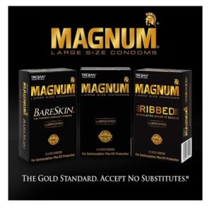 Magnum Bareskin 10 Pack Condoms by Trojan - Image 6