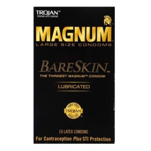 Magnum Bareskin 10 Pack Condoms by Trojan - Image 10