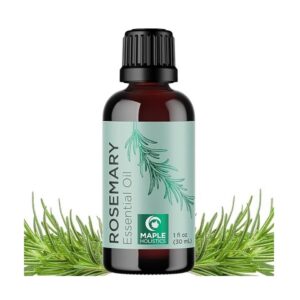 Maple Holistics Anti Aging Antioxidant Natural Skin Care Pure Rosemary Essential Oil Ancient Beauty Elixir - Image 1