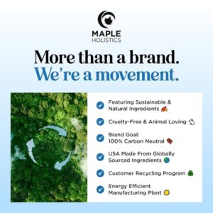 Maple Holistics Honeydew Maple Holistic Unisex Biotin Shampoo with B-Complex Formula for Hair Loss Removes (8 oz) - Image 8