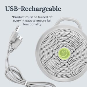 Marpac Hushh for Baby, Portable White Noise Sound Machine, Gray, 3.7 Ounc - Image 3