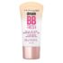 Maybelline Dream Fresh Dewy BB Cream in Light/Medium with SPF 30 and 8-in-1 skin perfector formula for a dewy glow.