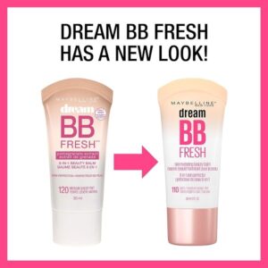 Maybelline Dream Fresh Medium Coverage Dewy Bb Cream For Normal Skin, Medium/Deep, 30Ml - Image 6
