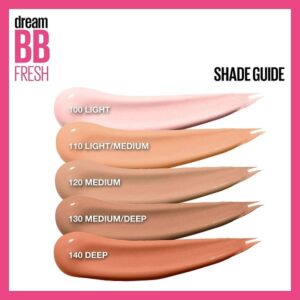 Maybelline Dream Fresh Medium Coverage Dewy Bb Cream For Normal Skin, Medium/Deep, 30Ml - Image 7