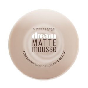 Maybelline Dream Matte Mousse Full Coverage Foundation For Normal Skin, Pure Beige, 18G, Pack Of 1 - Image 1