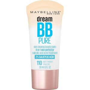 Maybelline Dream Pure BB Cream, Light/Medium, 1 Ounce - Image 1