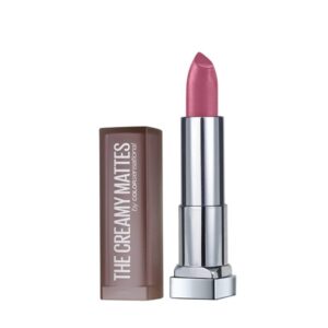 Maybelline New York Color Sensational Creamy Matte Lipstick, 665 Lust Blush, 3.9g - Image 1