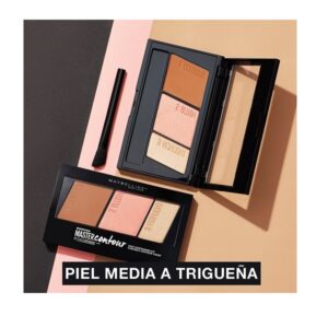 Maybelline New York Face Studio Master Contour Palette, Light to Medium, 10g - Image 3