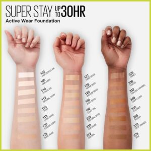 Maybelline New York Super Stay Full Coverage Luminous, Natural Liquid Foundation For All Skin Types (Sand Beige, 1 Fluid Ounce) Luminous & Natural Finish, Pack Of 1 - Image 3