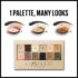 Maybelline New York The 24K Nudes Eyeshadow Palette with Metallic Finish (0.34 Ounce) Metallic Finish - Image 4