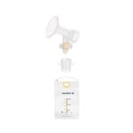 Medela Pump & Save Breastmilk Bags with Easy-Connect Adapter, 20-Pack (Clear) - Image 3