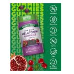 Melatonin Gummies | 1mg | 60 Count | Vegan, Non-GMO & Gluten Free | Cherry Pomegranate Flavor | by Natures Truth - Image 3