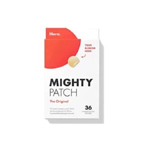 Mighty Hero Cosmetics Patches Hydrocolloid Acne Absorbing Spot Dot (36 Patches in 1 Pack) - Image 1
