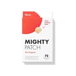 Mighty Patch Hydrocolloid Acne Absorbing Pimple Spot Dot - 72 count - Image 1
