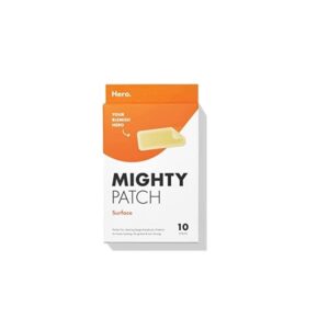 Mighty Patch Surface - Hydrocolloid Large Acne Pimple Patches Spot Treatment (Pack of 10) for Body and Larger Breakouts on Cheek, Forehead, Chin, Vegan, Cruelty-Free - Image 1