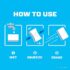 Mr Clean Magic Eraser Kitchen & Dish Scrubber, 4 Count - Image 7