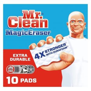 Mr. Clean Magic Eraser Extra Durable, Cleaning Pads with Durafoam, 10 Count - Image 1