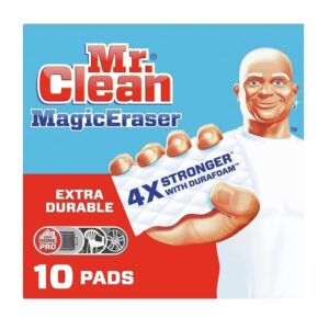 Mr. Clean Magic Eraser Extra Durable, Cleaning Pads with Durafoam, 10 Count - Image 9